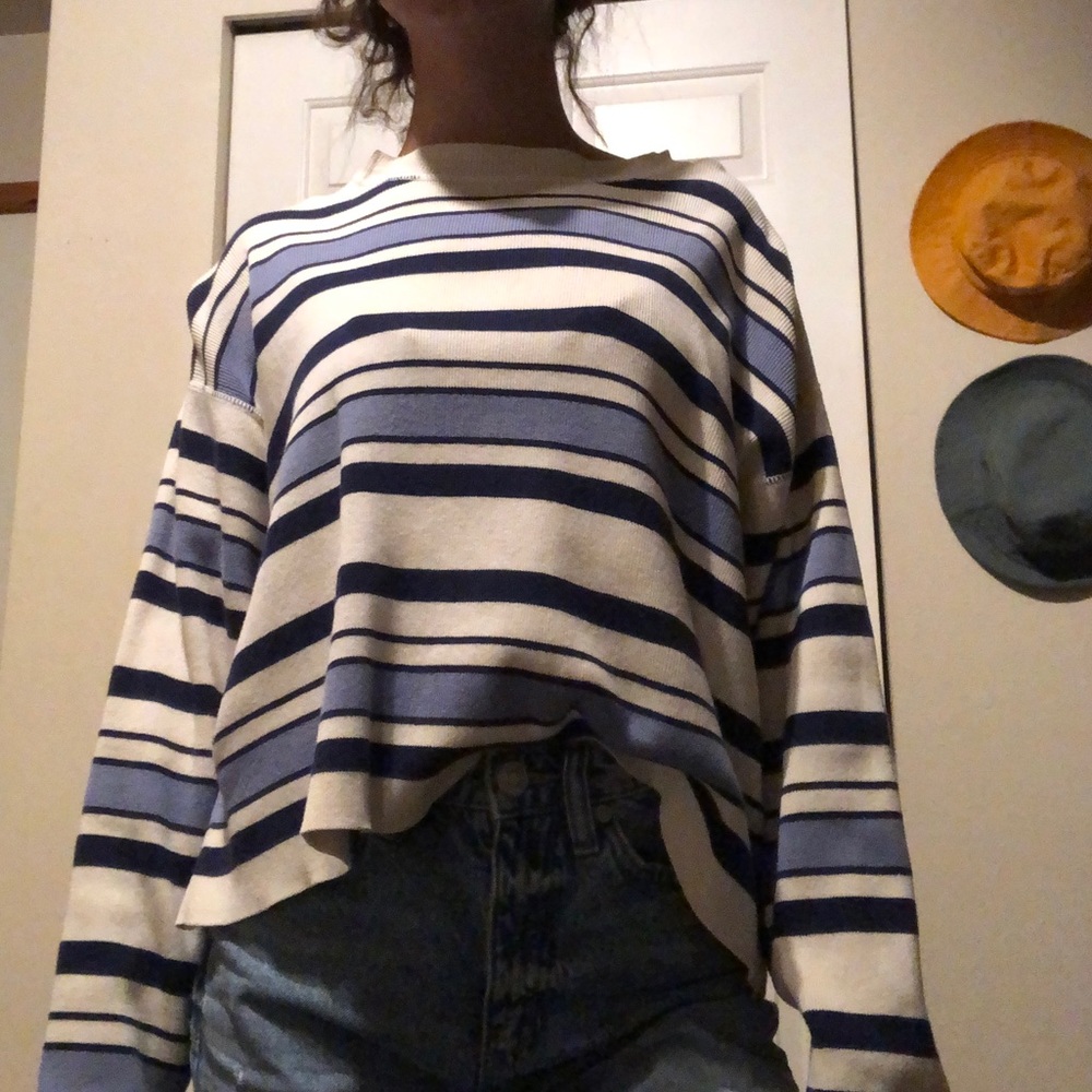 Eddie Bauer striped sweater